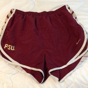 FSU Nike shorts